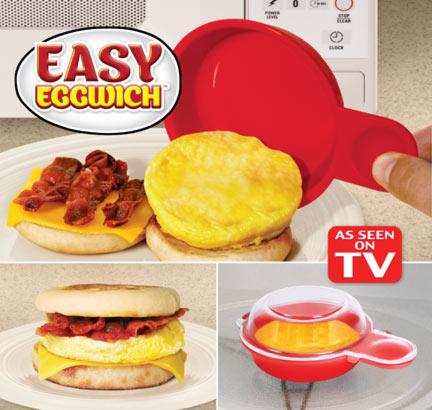 تخم مرغ درست کن داخل مایکروویو Easy Eggwich