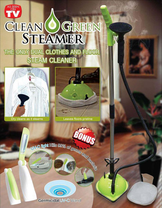 خرید بخارشوی کلین گرین استیمر clean green steamer