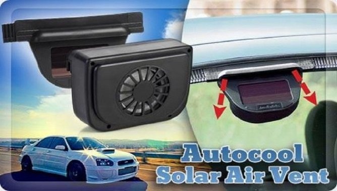 خرید فن خنک کننده و تهویه خورشیدی خودرو اتو کول auto cool
