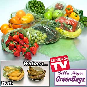 کیسه محافظ میوه و سبزیجات green bags
