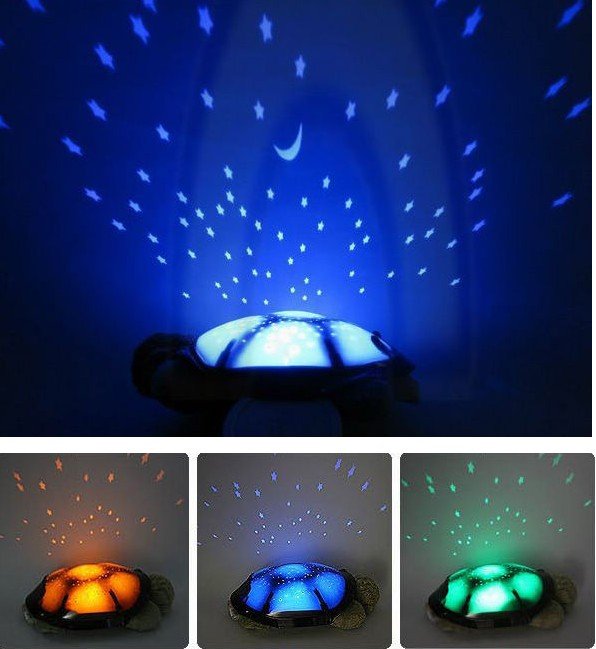 چراغ خواب موزیکال لاک پشت Turtle LED Light