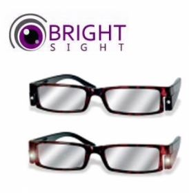 عینک طبی چراغدار برایت سایت دو عددی Bright Sight LED Glasses